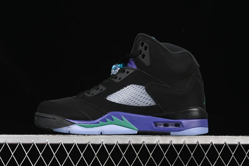 All categories Air Jordan Jordan series basketball shoes Air Jordan 5 Air Jordan 5 Retro "Black Grape" AJ5 Joe 5 Black Grape 136027-007
